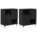 Bufeturi 2 pcs Stejar negru - WALTI WALTI