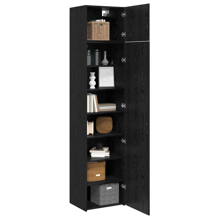 Bufet 3 pcs Stejar Negru - WALTI WALTI