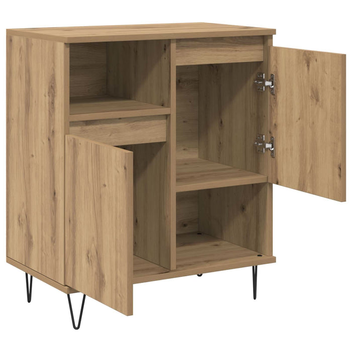 Bufet 3 pcs Stejar Artizanal 60 x 35 x 70 cm - WALTI WALTI
