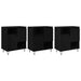 Bufet 3 pcs Stejar Negru 60 x 35 x 70 cm - WALTI WALTI