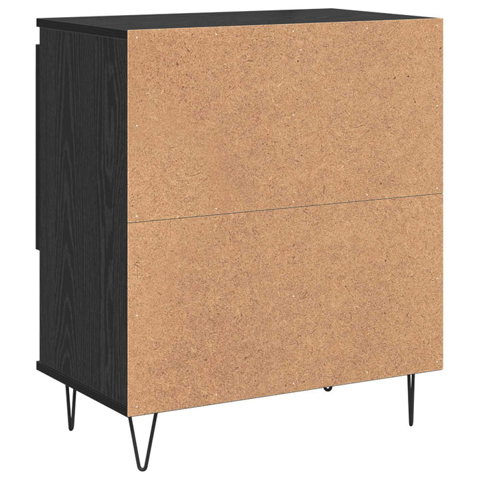 Bufet 3 pcs Stejar Negru 60 x 35 x 70 cm - WALTI WALTI