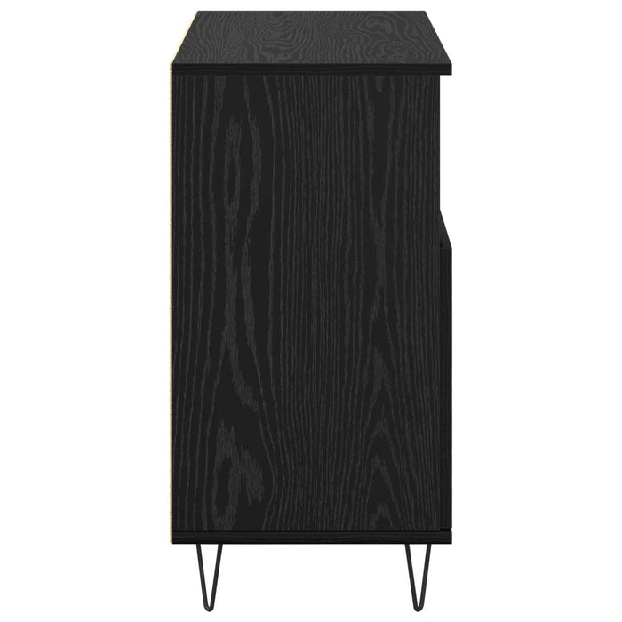Bufet 3 pcs Stejar Negru 60 x 35 x 70 cm - WALTI WALTI