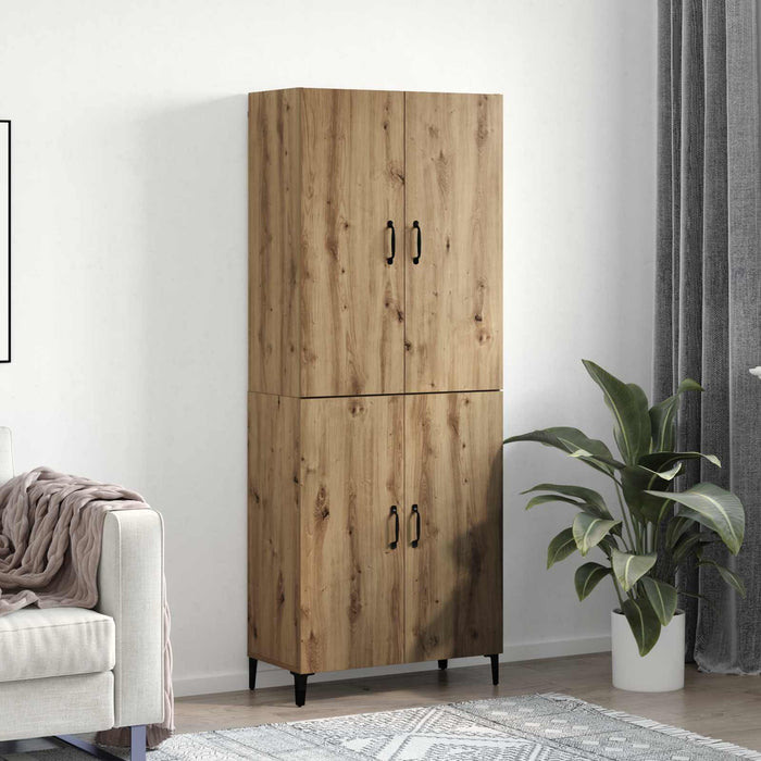 Bufet 2 pcs Stejar Artizanal Lemn compozit - WALTI WALTI