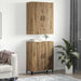 Bufet 2 pcs Stejar Artizanal Lemn compozit - WALTI WALTI