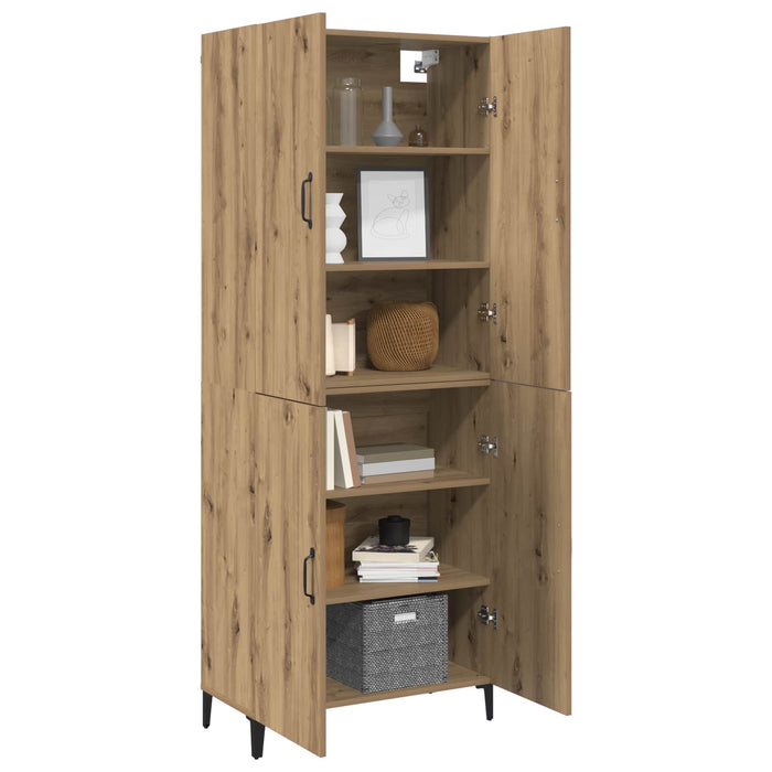 Bufet 2 pcs Stejar Artizanal Lemn compozit - WALTI WALTI