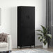 Bufet 2 pcs Stejar Negru Lemn compozit - WALTI WALTI