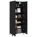 Bufet 2 pcs Stejar Negru Lemn compozit - WALTI WALTI