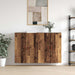 Dulap montat pe perete 2 pcs Lemn vechi 69,5 x 34 x 90 cm - WALTI WALTI