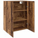 Dulap montat pe perete 2 pcs Lemn vechi 69,5 x 34 x 90 cm - WALTI WALTI