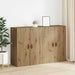 Dulap montat pe perete 2 pcs Stejar Artizanal 69,5 x 34 x 90 cm - WALTI WALTI