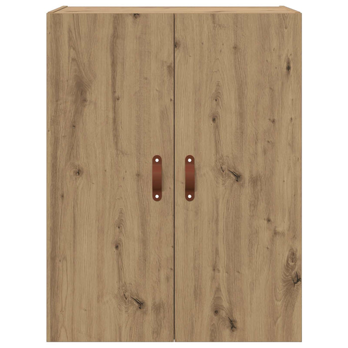 Dulap montat pe perete 2 pcs Stejar Artizanal 69,5 x 34 x 90 cm - WALTI WALTI