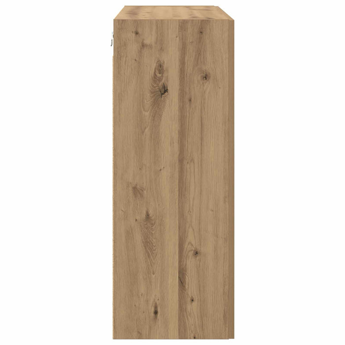 Dulap montat pe perete 2 pcs Stejar Artizanal 69,5 x 34 x 90 cm - WALTI WALTI