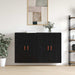 Dulap montat pe perete 2 pcs Stejar Negru 69,5 x 34 x 90 cm - WALTI WALTI