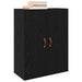 Dulap montat pe perete 2 pcs Stejar Negru 69,5 x 34 x 90 cm - WALTI WALTI