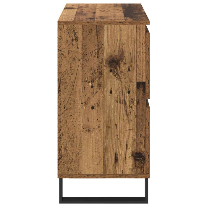 Bufet 3 pcs Lemn vechi 60 x 35 x 70 cm - WALTI WALTI