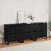 Bufet 3 pcs Stejar Negru 60 x 35 x 70 cm - WALTI WALTI