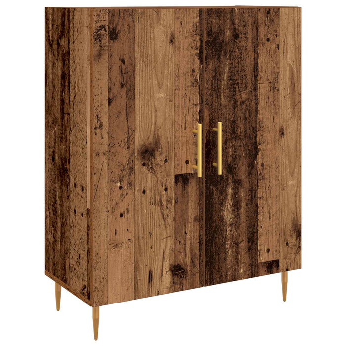 Bufet Pe perete Lemn vechi 69,5 x 34 x 180 cm Lemn compozit - WALTI WALTI