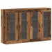 Mobilier cu Montaj pe Perete 2 pcs Lemn vechi 69.5 x 34 x 90 cm - WALTI WALTI