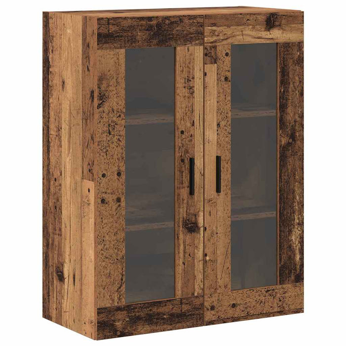 Mobilier cu Montaj pe Perete 2 pcs Lemn vechi 69.5 x 34 x 90 cm - WALTI WALTI