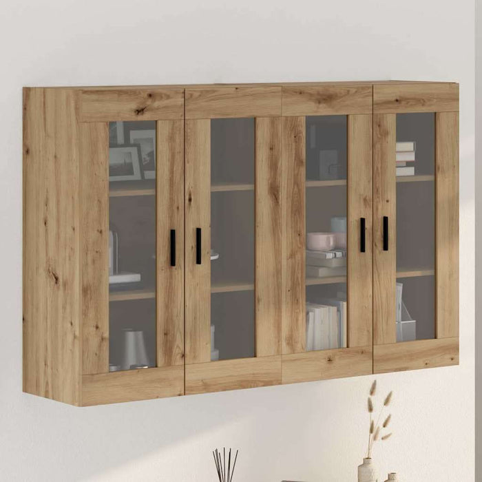 Mobilier cu Montaj pe Perete 2 pcs stejar artizanal - WALTI WALTI