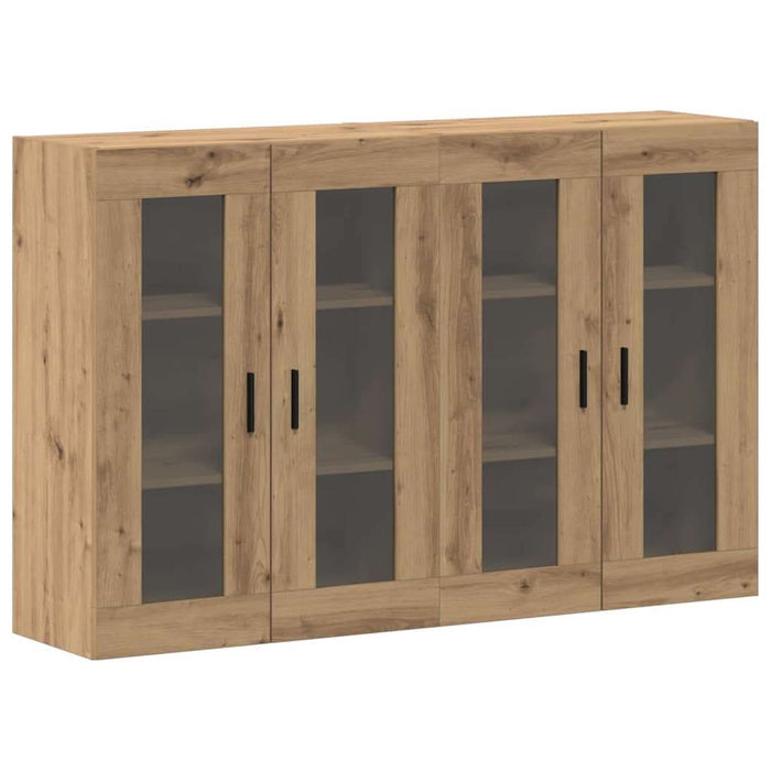 Mobilier cu Montaj pe Perete 2 pcs stejar artizanal - WALTI WALTI