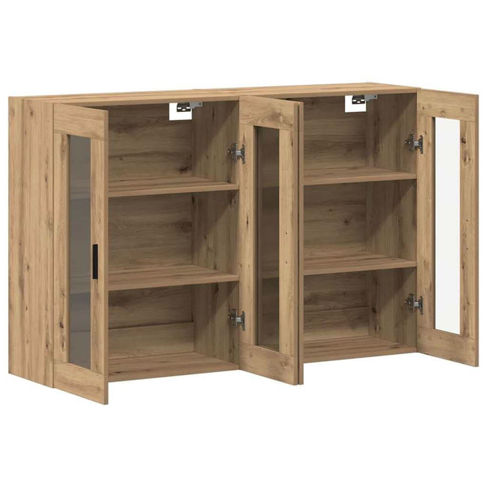 Mobilier cu Montaj pe Perete 2 pcs stejar artizanal - WALTI WALTI