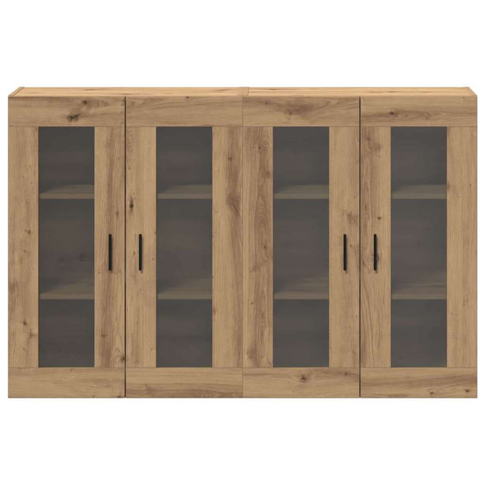 Mobilier cu Montaj pe Perete 2 pcs stejar artizanal - WALTI WALTI