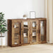 Mobilier cu Montaj pe Perete 2 pcs Lemn vechi 69,5 x 34 x 90 cm - WALTI WALTI
