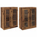Mobilier cu Montaj pe Perete 2 pcs Lemn vechi 69,5 x 34 x 90 cm - WALTI WALTI