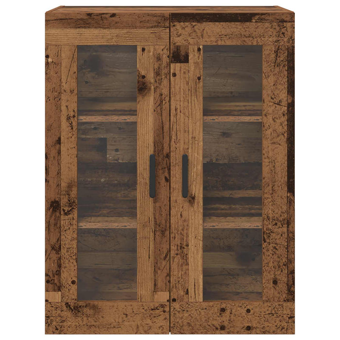 Mobilier cu Montaj pe Perete 2 pcs Lemn vechi 69,5 x 34 x 90 cm - WALTI WALTI