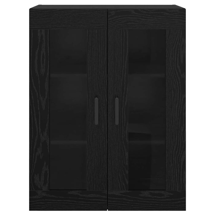 Mobilier cu Montaj pe Perete 2 pcs Stejar negru - WALTI WALTI