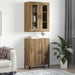 Bufet 2 pcs Stejar Artizanal Lemn compozit - WALTI WALTI