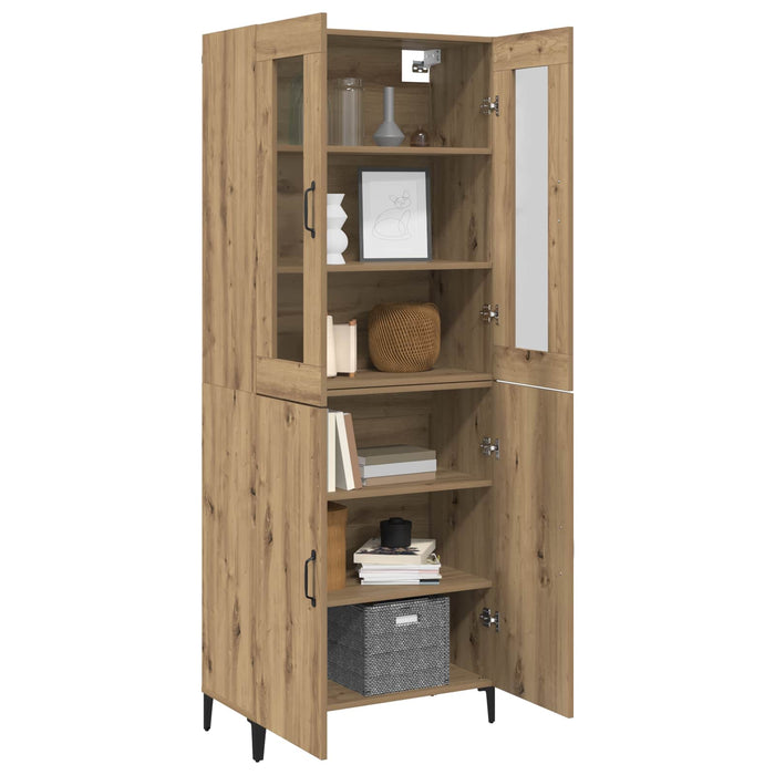 Bufet 2 pcs Stejar Artizanal Lemn compozit - WALTI WALTI