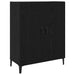 Bufet 2 pcs Stejar Negru Lemn compozit - WALTI WALTI