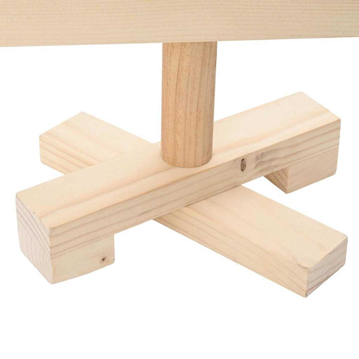 Brazi de Crăciun cu suport natural 60 cm Lemn masiv de pin - WALTI WALTI