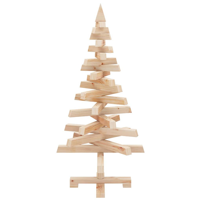 Brazi de Crăciun KOTKA 90 cm Lemn masiv de pin natural WALTI