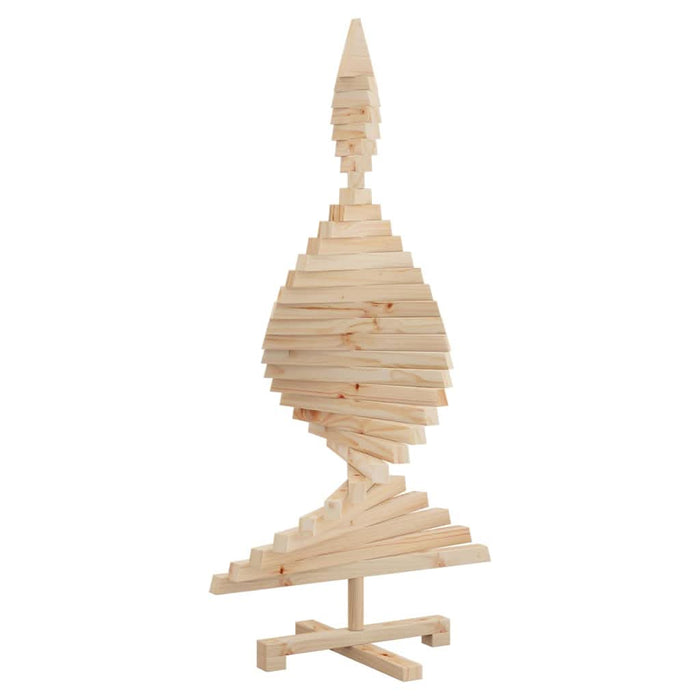 Brazi de Crăciun cu suport natural 120 cm Lemn masiv de pin - WALTI WALTI