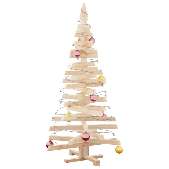 Brazi de Crăciun cu suport natural 150 cm Lemn masiv de pin - WALTI WALTI