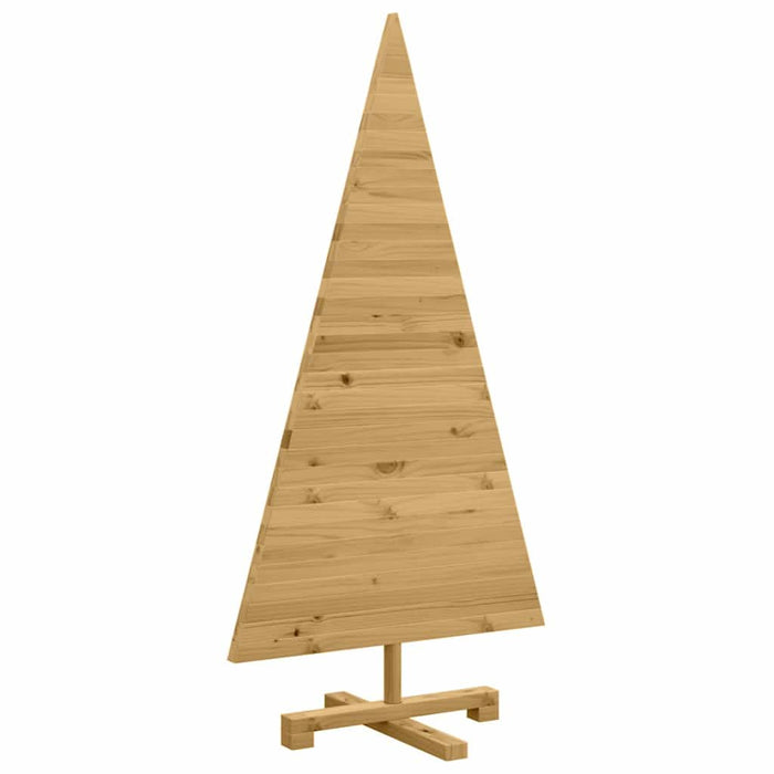 Brazi de Crăciun cu suport Maro 120 cm Lemn masiv de pin WALTI