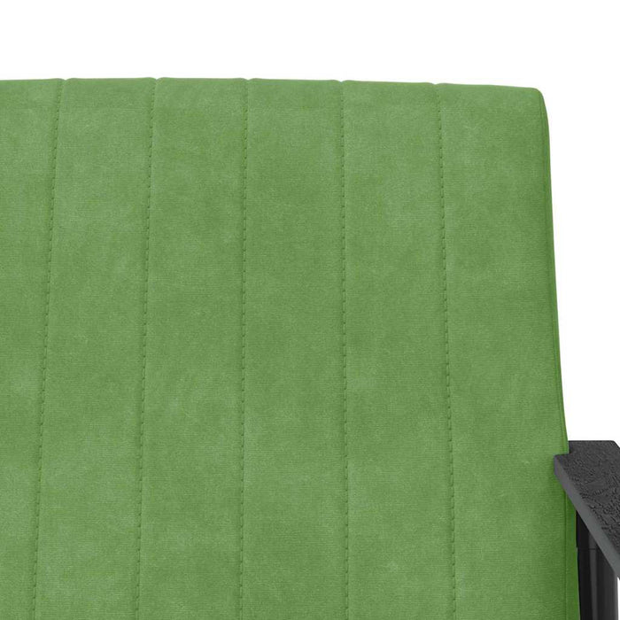 fotoliu Verde deschis 59 x 75 x 78 cm Catifea - WALTI WALTI