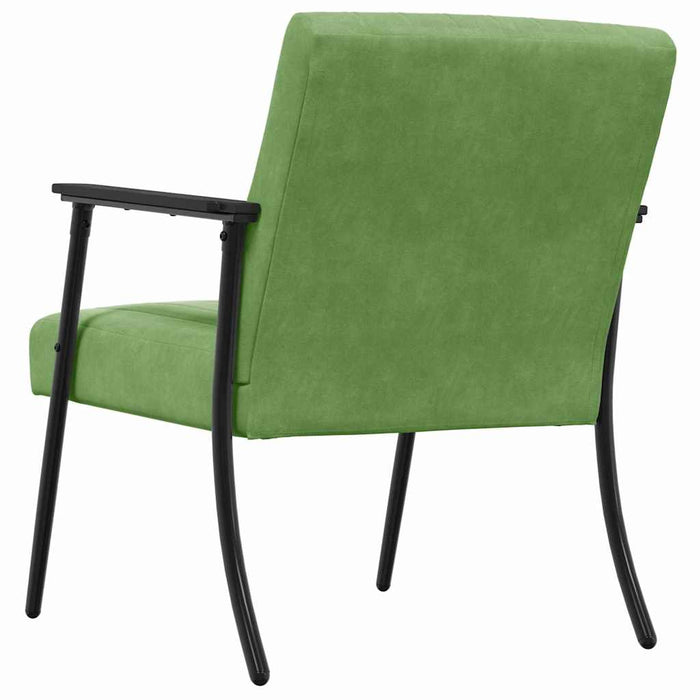 fotoliu Verde deschis 59 x 75 x 78 cm Catifea - WALTI WALTI