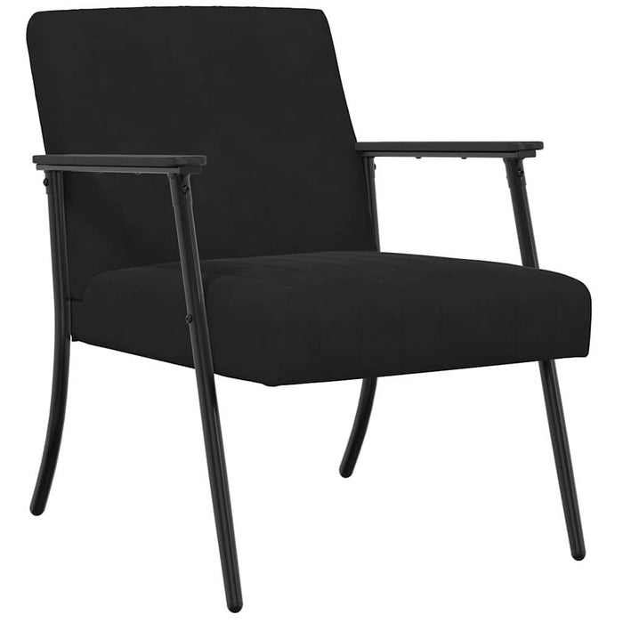 fotoliu Negru 59 x 75 x 78 cm Catifea - WALTI WALTI