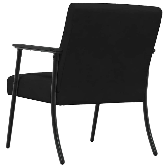 fotoliu Negru 59 x 75 x 78 cm Catifea - WALTI WALTI
