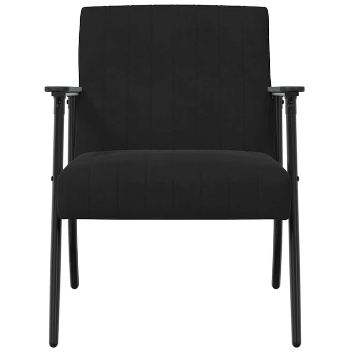 fotoliu Negru 59 x 75 x 78 cm Catifea - WALTI WALTI