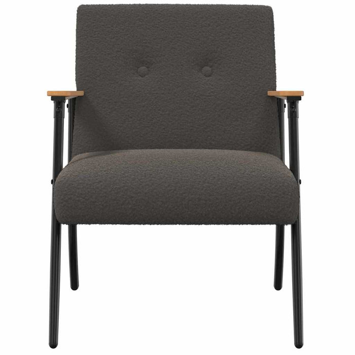 fotoliu Gri închis 59 x 75 x 78 cm - WALTI WALTI
