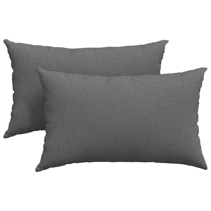 Perne pentru canapea 2 pcs Gri închis 50 x 30 cm țesătură - WALTI WALTI