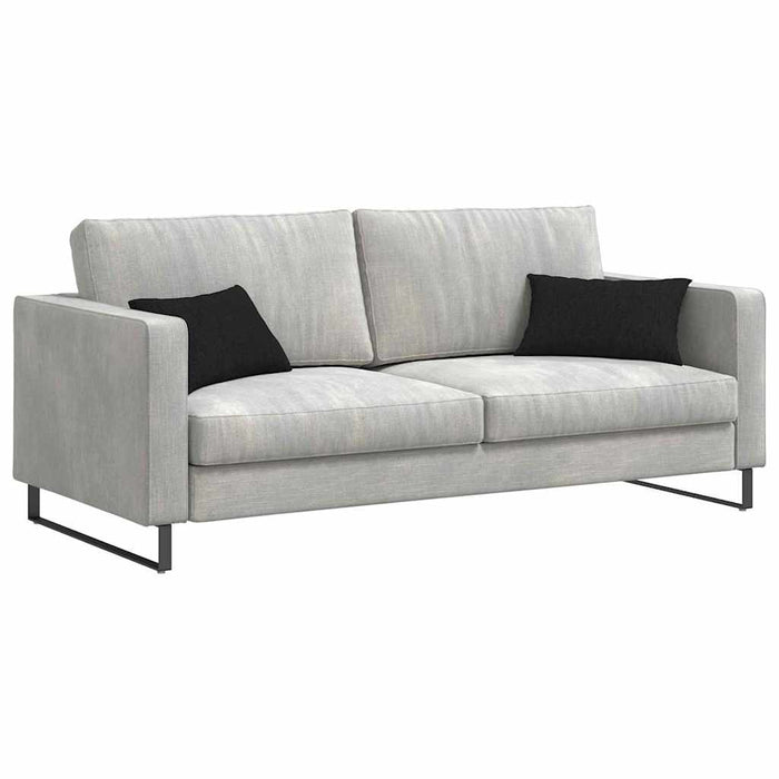 Perne pentru canapea 2 pcs Negru 50 x 30 cm țesătură - WALTI WALTI