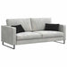 Perne pentru canapea 2 pcs Negru 50 x 30 cm țesătură - WALTI WALTI