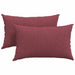Perne pentru canapea 2 pcs Roșu Vin 50 x 30 cm țesătură - WALTI WALTI