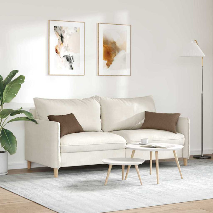 Perne pentru canapea 2 pcs Maro 50 x 30 cm țesătură - WALTI WALTI